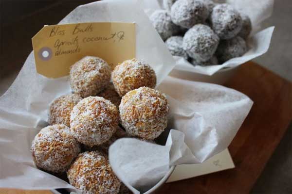 Apricot, Coconut & Almond Meal Bliss Balls