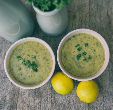 Kale and Broccoli Soup  