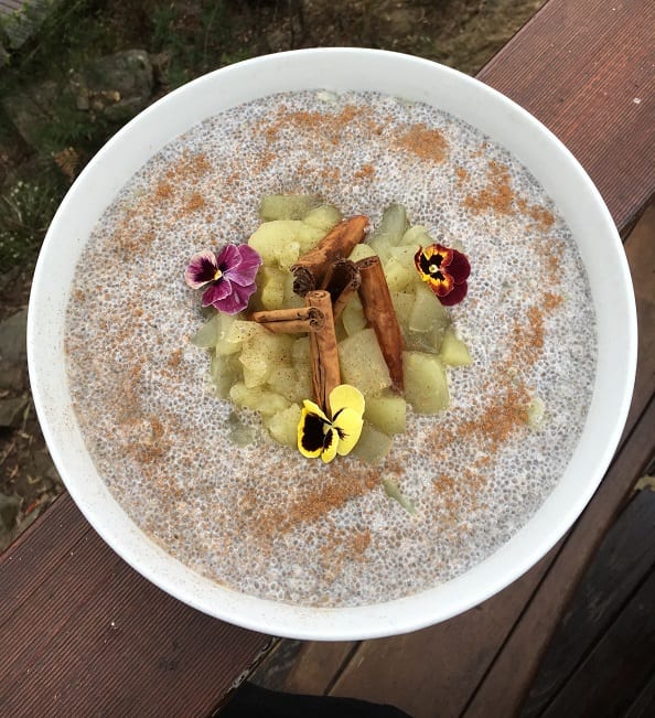 Apple & Cinnamon Chia Porridge