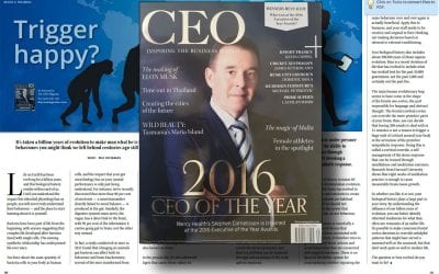 Trigger Happy by Paul von Bergen in CEO Magazine