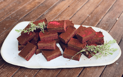 Beetroot and Cacao Brownie