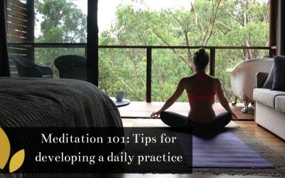 Meditation 101: How to develop a daily practice